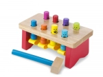 Houten hamertafel MELISSA & DOUG met kleurrijke pinnen