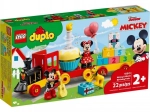 LEGO DUPLO Disney urodzinowy pociąg z MICKEY MOUSE i MINNIE