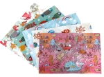 Plastmappe med trykknap 32 × 22,8 cm
