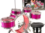 5 részes gyermek dobfelszerelés székkel