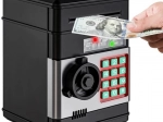 Tirelire électronique – mini coffre-fort avec code PIN KRUZZEL