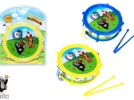 Krtko – plastový bubienok 20 cm s 2 paličkami