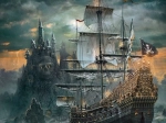 Pirataska ladja 1500 koščkov