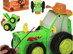 Sjov hoppende traktor med fjernbetjening