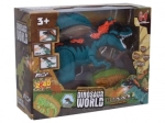 Dinozaur zdalnie sterowany z efektami 30 cm