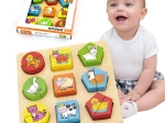 Drewniane edukacyjne puzzle - Zwierzątka