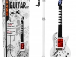 Električna gitara + mikrofon za djecu 6+ Zvukovi glazbenih instrumenata + svjetla