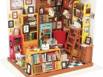 RoboTime miniature dukkehus bibliotek