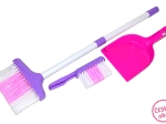 Børne-rengøringssæt 3 stk., lyserød–hvid
