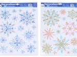 Window Decoration Snowflakes 41 × 29 cm