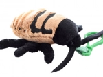 Plush hissing cockroach – keychain 10 cm