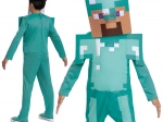 Kinderkostuum Steve in diamanten pantser Minecraft 127–136 cm (7–8 jaar)