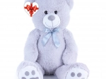 Rappa duży pluszowy miś 100 cm z kokardą i zawieszką
