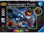 svietiace puzzle Ako vycvičiť draka 3 XXL 100 dielikov – Ravensburger