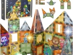 Leuchtende magnetische Würfel für Kinder