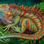 Cherry Pazzi Puzzle Incredible Iguana 500 Pieces