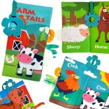 Tekstilbog med haler WOOPIE baby