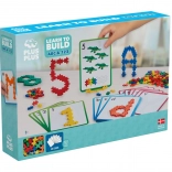 Plus-Plus Learn to Build ABC & 123 Building Set, 600 pieces