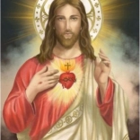 Diamond painting Jezus met hart 30 × 40 cm NORIMPEX