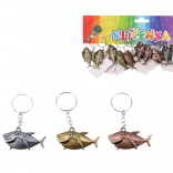 Fém cápás kulcstartó