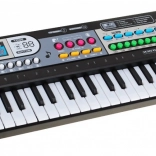 Clavier pour enfants 49 touches 5+ avec micro et enregistrement