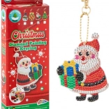 Diamond Painting Santa Pendant