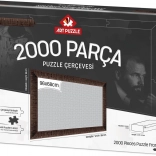 Cadre pour puzzle 96x68 cm marron