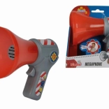 Megaphone Fireman Sam with voice changer 16 cm