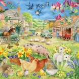 Puzzle My Little Farm 60 pieces SCHMIDT