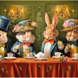 Cherry Pazzi puzzle Bunny Tea Party 500 pieces