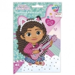 Carte à peindre en diamants avec enveloppe – La Maison magique de Gabby