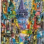 Metallic Puzzle Galata Tower 1000 Pieces