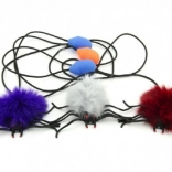 TULLO Jumping Plush Spider with Hand Pump