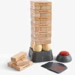 Top Bright wooden tower with timer – family game