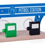 Wooden Toy Gas Station