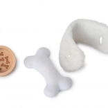 Puppy Jules in a Cozy Bed