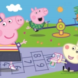 Minipuzzel 54 stukjes PEPPa PIG – Gelukkige dag
