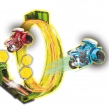 Spin and Build Basic track with 1 motorcycle