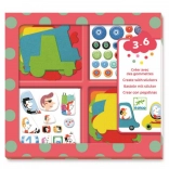 Sticker Set Cute Cars