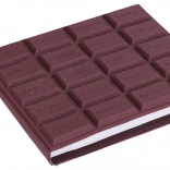 Unruled Notebook Chocolate 8.5 × 10 cm