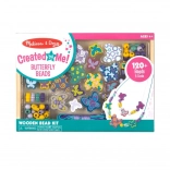 Wooden Butterfly Beads – Creative Jewelry Set (MELISSA & DOUG)