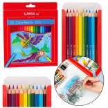 Set of Colored Crayons 24 Intense Colors SV Technology
