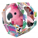 Happy Yappers Wesołe Gadułki interaktiv plysbuket kakadue med gentagelse og sang