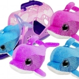 Plüss delfin hordozóval