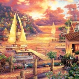 Puzzle ART PUZZLE Golden Sea 3000 pieces
