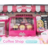 Children's Battery-Powered Café with Accessories