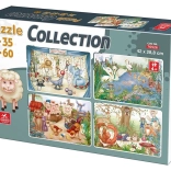 Puzzle Animal Friends 4-in-1