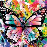 Colorful Butterfly Puzzle 1000 Pieces