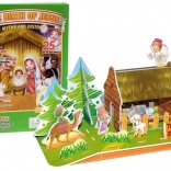MAGIC PUZZLE 3D puzzle Nativity Scene in Bethlehem 25 pieces