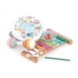 Set musicale in legno animali del mondo di Vilac di Sarah Betz